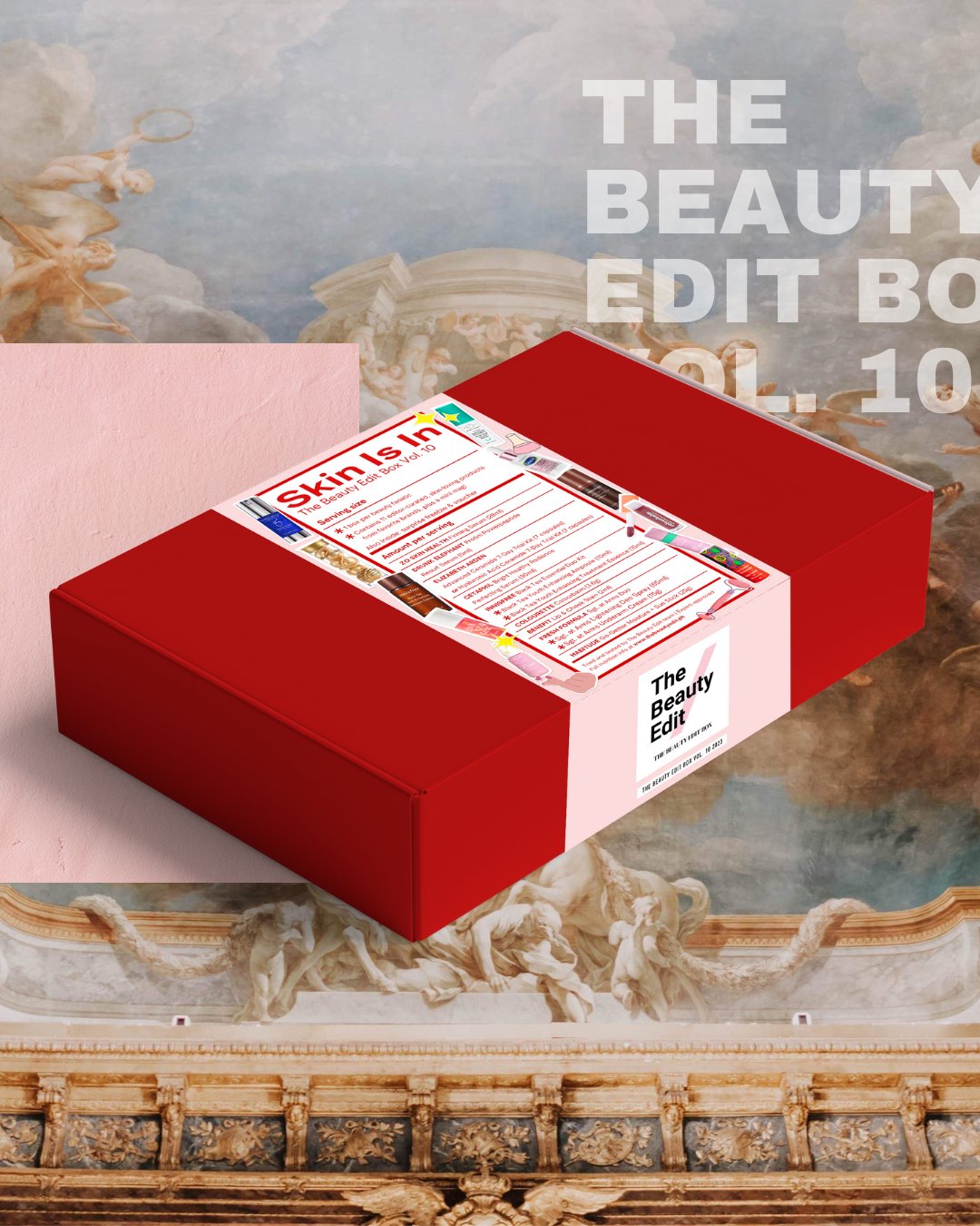 Red Edit Box The Beauty Edit™️ Box Vol. 10